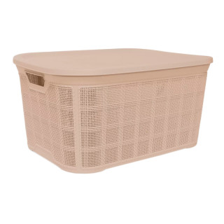 AK 600-B106 Корзина с крышкой 5л beige