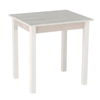 Обеденный стол "Компакт" (белый, сосна белая)