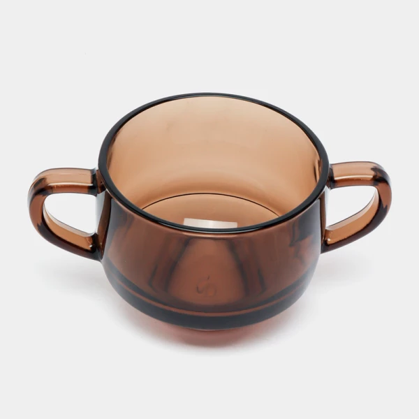 53772 BRONZE CHEF  Кружка для супа с ручками 480 мл 1*6