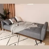Диван "Аллаки" микрошенилл, Tailor 7 (серый)