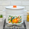 Кастрюля эмал цил Осень 9,0л ТМ Appetite