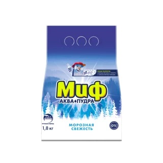 Порошок "МИФ" 3в1 Морозная свежесть 1,8 кг (Ручная стирка)